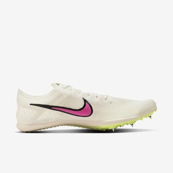 Nike Mens Zoom Mamba 6 Track Distance Spikes DR2733-101 White Size 9.5 - Picture 3 of 7